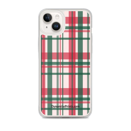 Red & Green Plaid iPhone® Case - Trump Tees