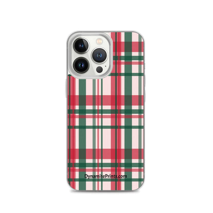 Red & Green Plaid iPhone® Case - Trump Tees