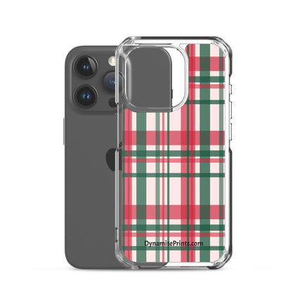 Red & Green Plaid iPhone® Case - Trump Tees