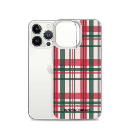 Red & Green Plaid iPhone® Case - Trump Tees