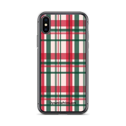 Red & Green Plaid iPhone® Case - Trump Tees