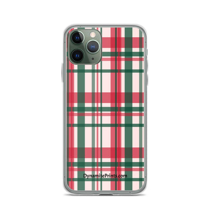 Red & Green Plaid iPhone® Case - Trump Tees