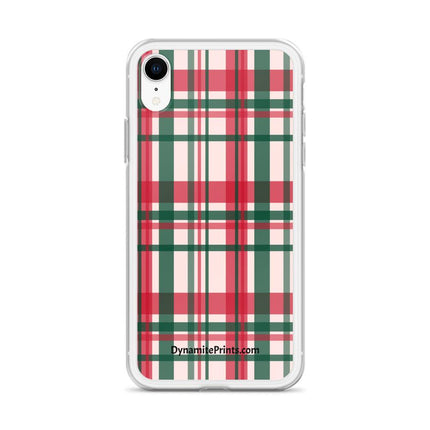 Red & Green Plaid iPhone® Case - Trump Tees