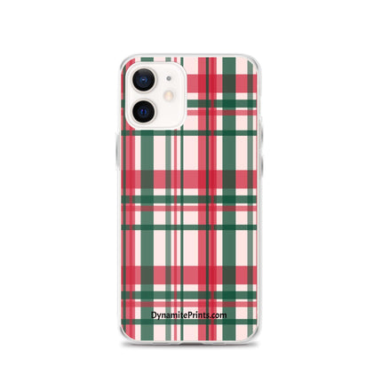 Red & Green Plaid iPhone® Case - Trump Tees