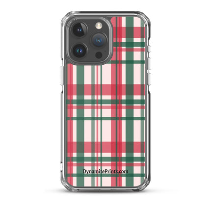 Red & Green Plaid iPhone® Case - Trump Tees