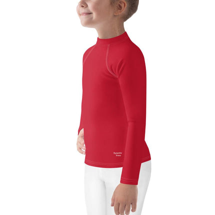 Red Kids Rash Guard - Trump Tees