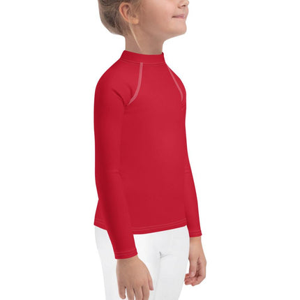 Red Kids Rash Guard - Trump Tees