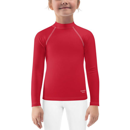 Red Kids Rash Guard - Trump Tees