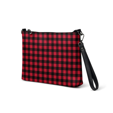 Red Plaid Crossbody Bag - Trump Tees