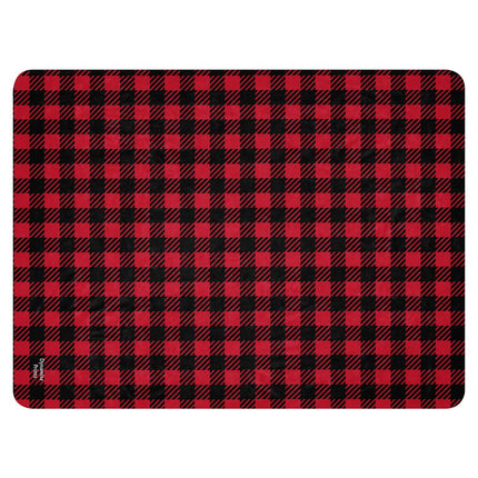 Red Plaid Sherpa Blanket - Trump Tees