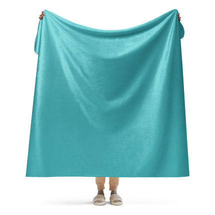 Blue Sherpa Blanket