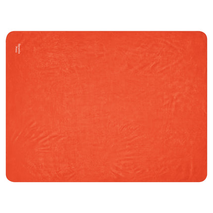 Orange Sherpa Blanket