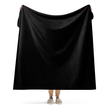 Black Sherpa Blanket