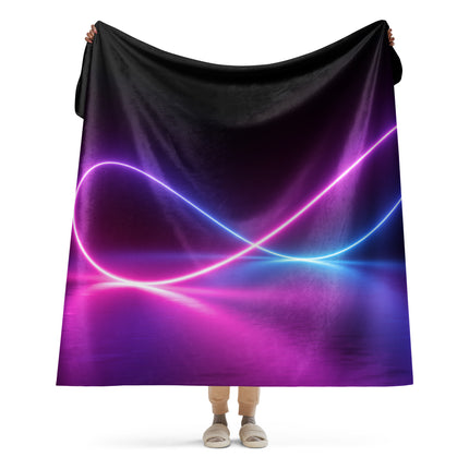 Neon Sherpa Blanket