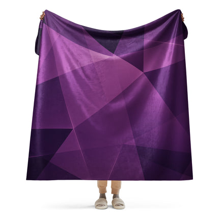 Purple Haze Sherpa Blanket