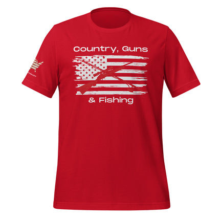 Country, Guns & Fishing T-Shirt