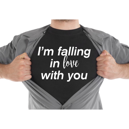 I'm Falling In Love With You Unisex t-shirt