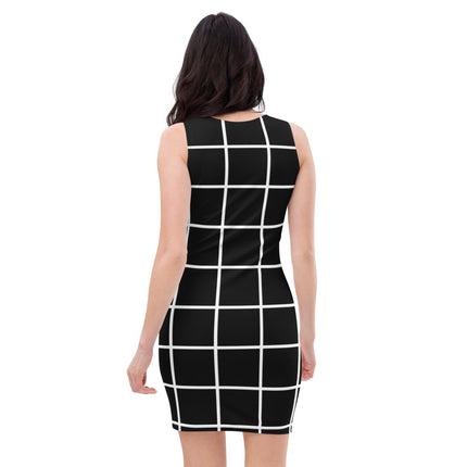 Black Geometric Dress
