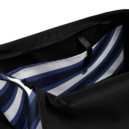 Blue & White Waves Duffle bag