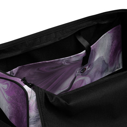Marbled Purple Duffle bag