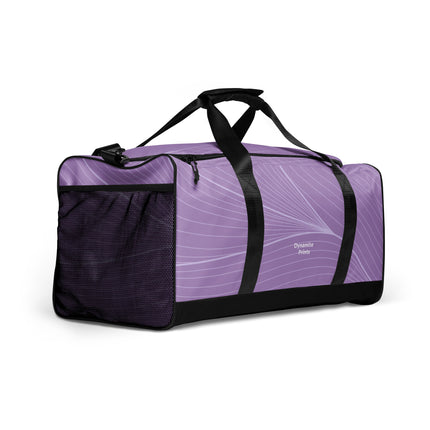 Abstract Purple Duffle bag