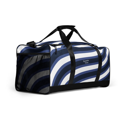 Blue & White Waves Duffle bag