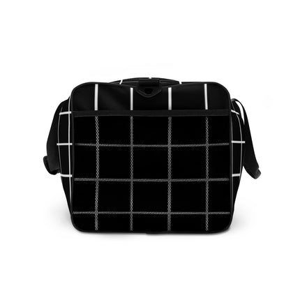 Black Geometric Duffle bag