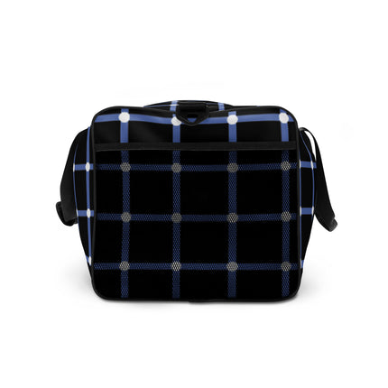 Blue Geometric Duffle bag
