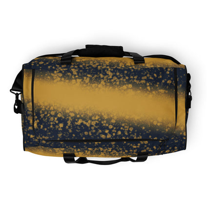 Navy & Gold Splatter Duffle bag