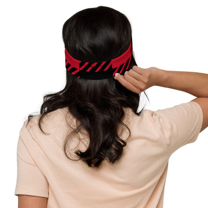 Red Plaid Headband