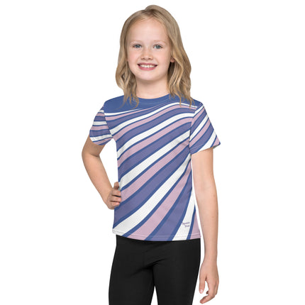 Purple Swirl Kids Shirt