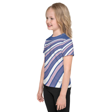 Purple Swirl Kids Shirt