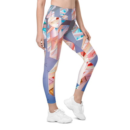 Glass Leggings With Pockets
