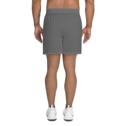 Grey Men's Athletic Long Shorts