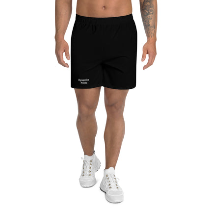Black Men's Athletic Long Shorts