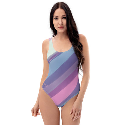 Watercolor Women's One-Piece Swimsuit