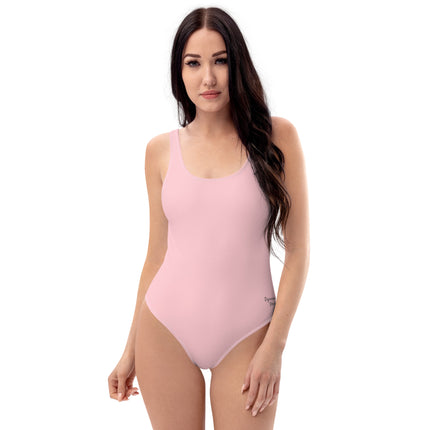 Pink Women's One-Piece Swimsuit