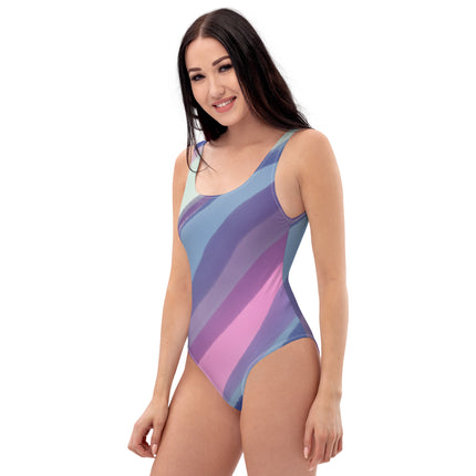 Watercolor Women's One-Piece Swimsuit