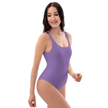 Purple Women's One-Piece Swimsuit