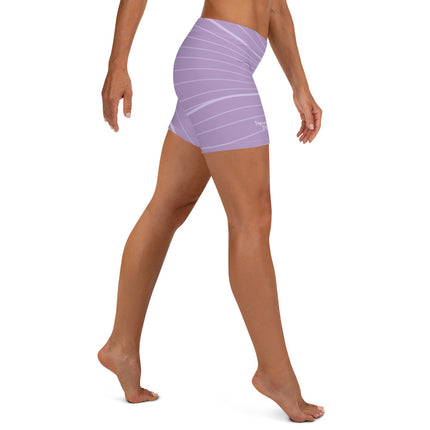 Abstract Purple Women's Shorts