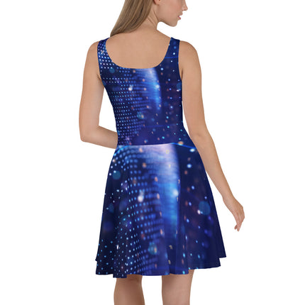 Blue Disco Dress
