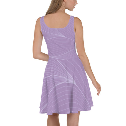 Abstract Purple Dress