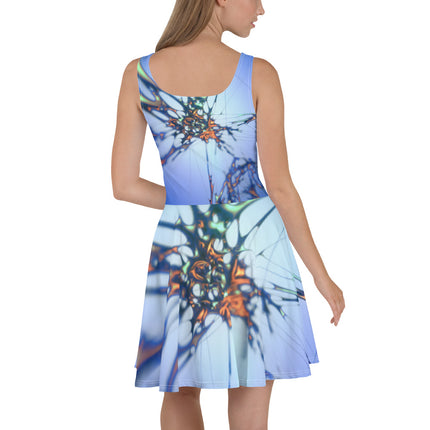 Blue Splatter Dress