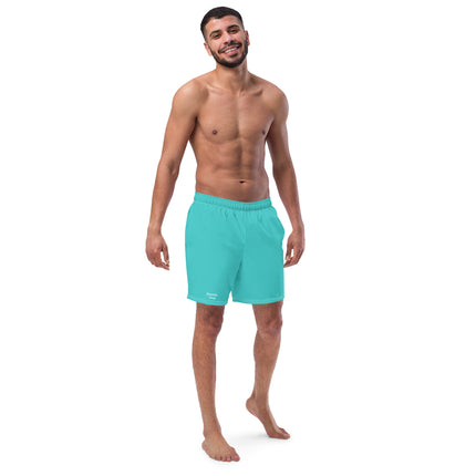 Teal Men's swim trunks