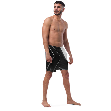 Black Edges Men's swim trunks