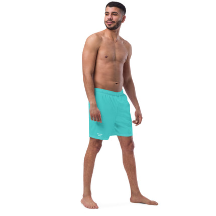 Teal Men's swim trunks