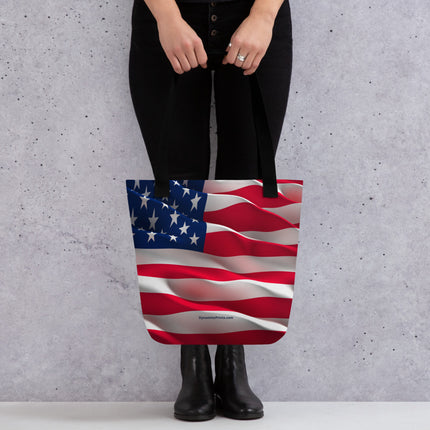 American Flag Tote bag