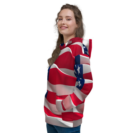 American Flag Unisex Hoodie