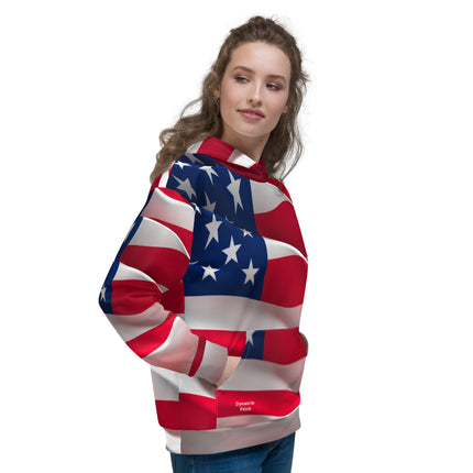 American Flag Unisex Hoodie