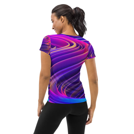 Swirled Women's Athletic shirt